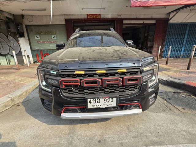 Ford Ranger 2023 2.0 Bi-Turbo 4WD Stormtrak Pickup ดีเซล ไม่ติดแก๊ส เกียร์อัตโนมัติ ดำ รูปที่ 2