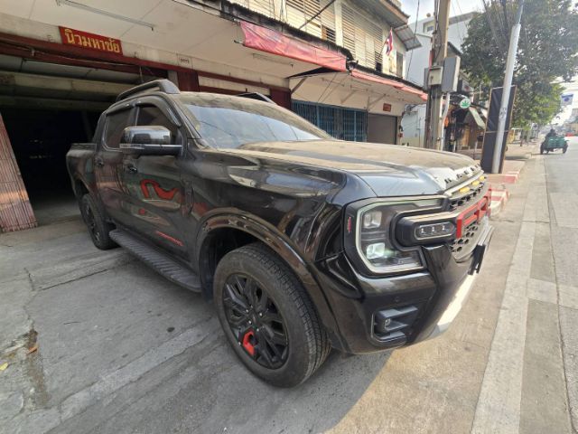 รถ Ford Ranger 2.0 Bi-Turbo 4WD Stormtrak สี ดำ