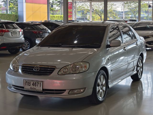 Toyota Altis 2004 1.6 E Sedan เบนซิน ไม่ติดแก๊ส เกียร์อัตโนมัติ เทา รูปที่ 3