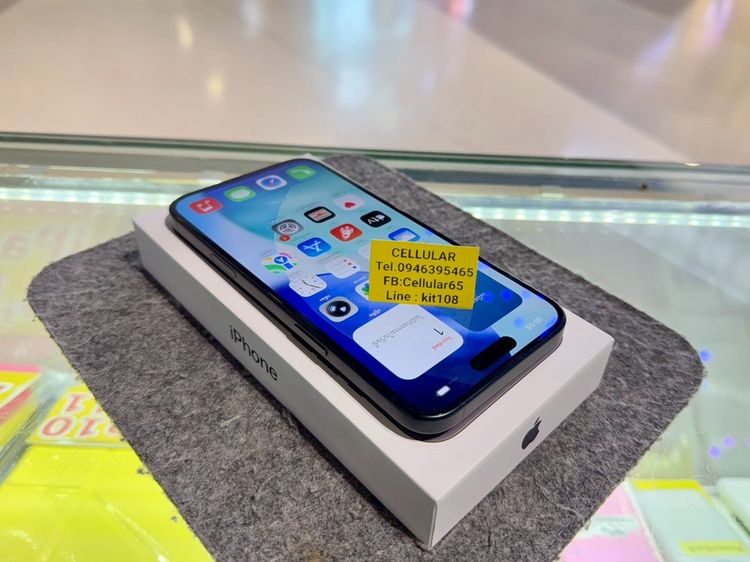 iPhone 16 Plus 128GB สวยไร้รอย เครื่องไทย ครบกล่อง รูปที่ 3