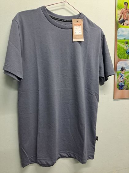 เสื้อยืด ARI EASY LIFESTYLE TEE - Blue Grey (AAP2662-44) ใหม่ในห่อ ป้ายห้อย ไซส์ M
 รูปที่ 7