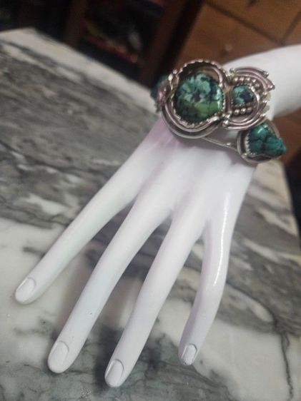 สร้อยข้อมือ กำไลเงิน 925 แท้ 