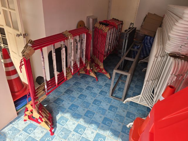 แผง​กั้น​จราจร​เหล็ก​ 1.5​ เมตร​ ไม่มี​ล้อ​ รูปที่ 3