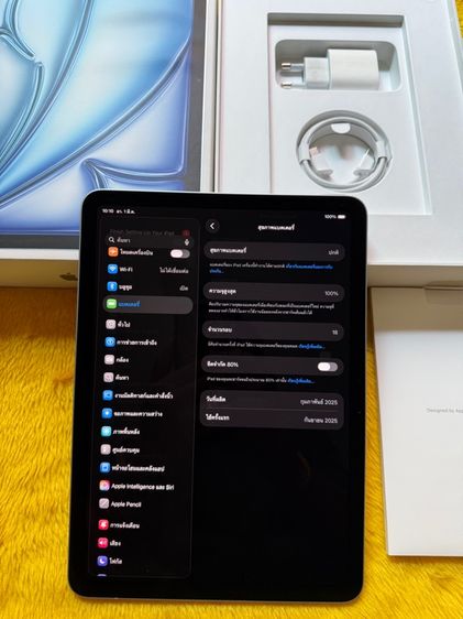 iPad Air M3-air7-รอบชาร์จ18 รูปที่ 3