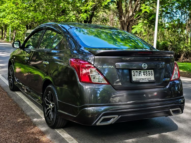 Nissan Almera 2014 1.2 EL Sedan เบนซิน ไม่ติดแก๊ส เกียร์อัตโนมัติ เทา รูปที่ 3