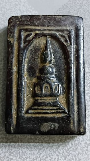 หลวงปู่ทวด เนื้อว่าน คลุกรัก พิมพ์กลักไม้ขีด ตามภาพ รูปที่ 3