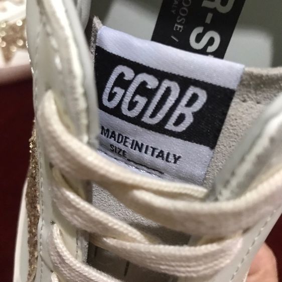 Golden Goose Super-Star White Ice Gray Gold Glitter (Women's) รูปที่ 10