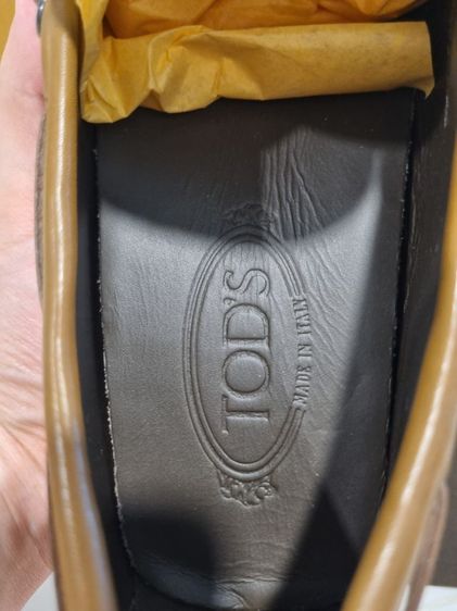 Tod's ของใหม่ ซื้อมาเก็บ size 8 42.5 (27 cm) รูปที่ 5