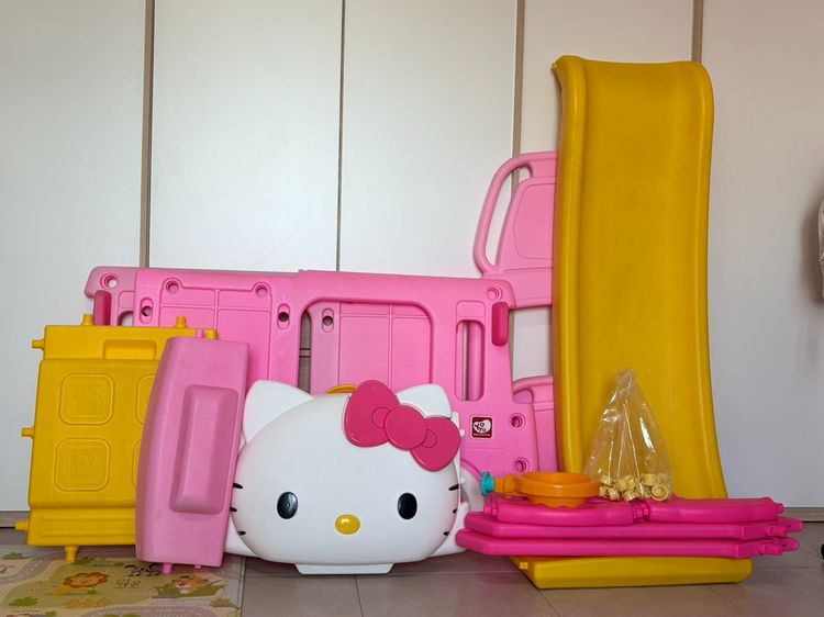 รถบัสสไลเดอร์ Hello Kitty แบรนด์ YAYA  รูปที่ 3