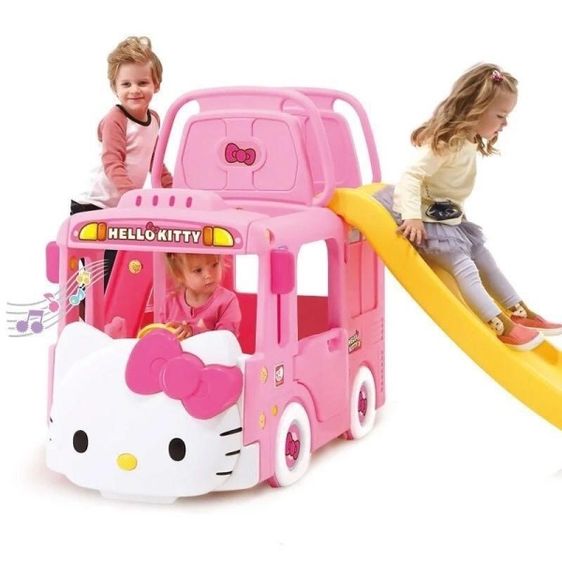 รถบัสสไลเดอร์ Hello Kitty แบรนด์ YAYA 