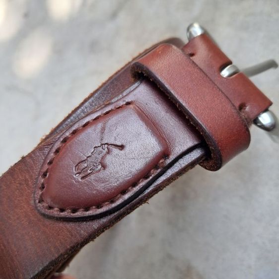 เข็มขัด Polo วินเทจ หนังแท้ งานนอก