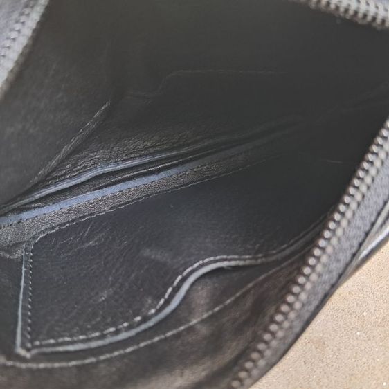 กระเป๋าหนังแท้ หนังพิเศษ งานนอก ร้อยรูเข็มขัด รูปที่ 6