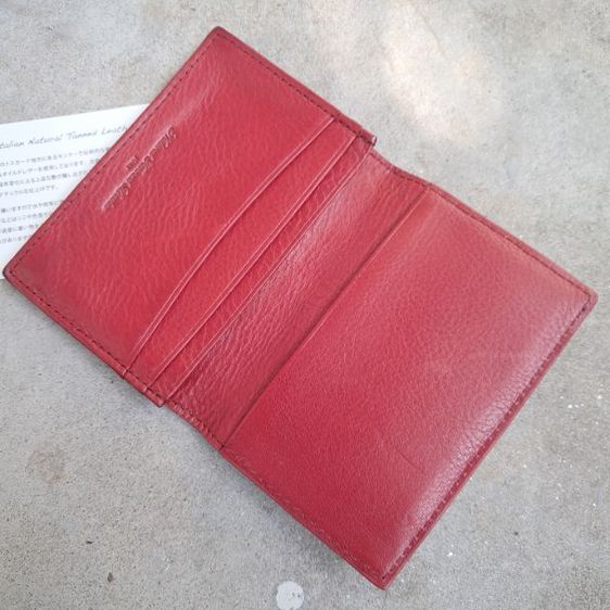 กระเป๋าสตางค์หนังฟอกฟาด Italy ใบเล็ก รูปที่ 6