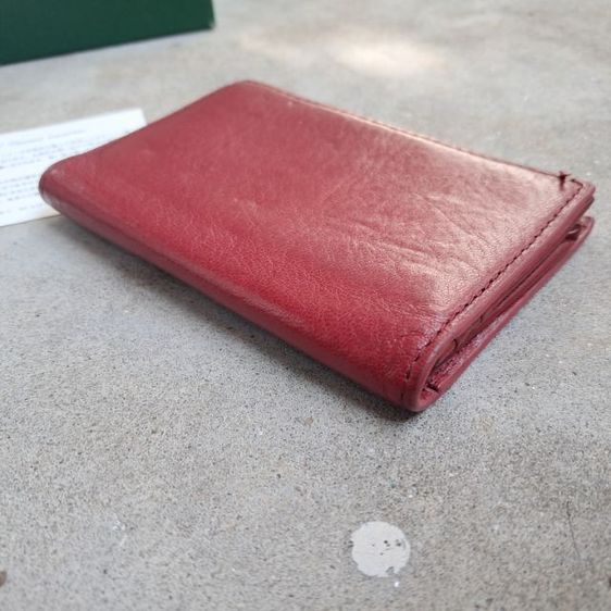 กระเป๋าสตางค์หนังฟอกฟาด Italy ใบเล็ก รูปที่ 3