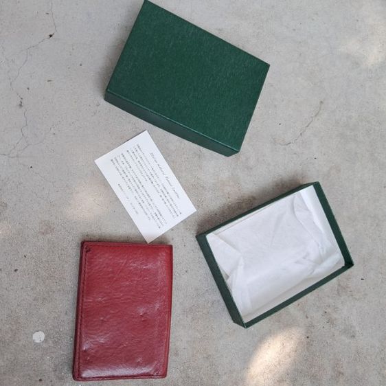 กระเป๋าสตางค์หนังฟอกฟาด Italy ใบเล็ก