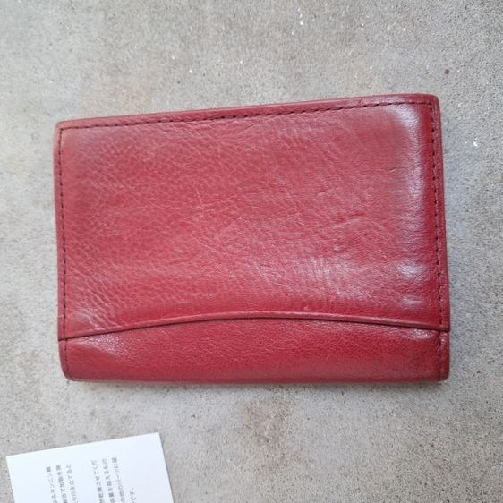 กระเป๋าสตางค์หนังฟอกฟาด Italy ใบเล็ก รูปที่ 5