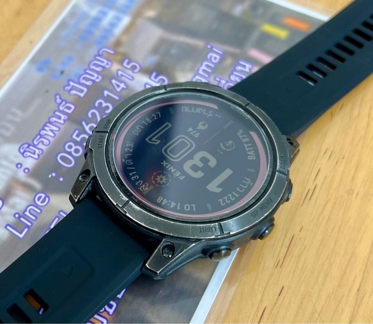 Garmin Fenix 7 Solar Sapphire Titanium 47 mm รูปที่ 5