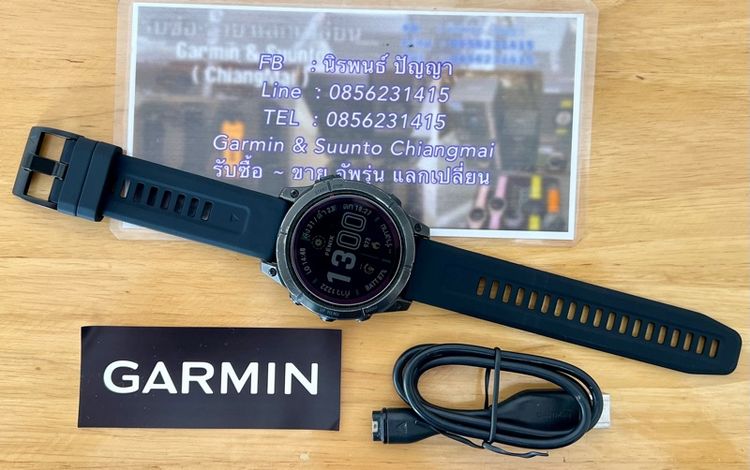 Garmin Fenix 7 Solar Sapphire Titanium 47 mm รูปที่ 2