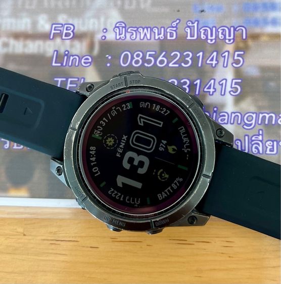 Garmin Fenix 7 Solar Sapphire Titanium 47 mm รูปที่ 4