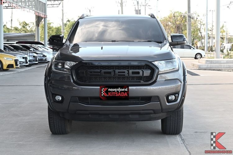 Ford Ranger 2022 2.2 Hi-Rider XLT Pickup ดีเซล ไม่ติดแก๊ส เกียร์อัตโนมัติ เทา รูปที่ 2