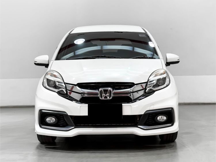 Honda Mobilio 2015 1.5 RS Sedan เบนซิน เกียร์อัตโนมัติ ขาว รูปที่ 2