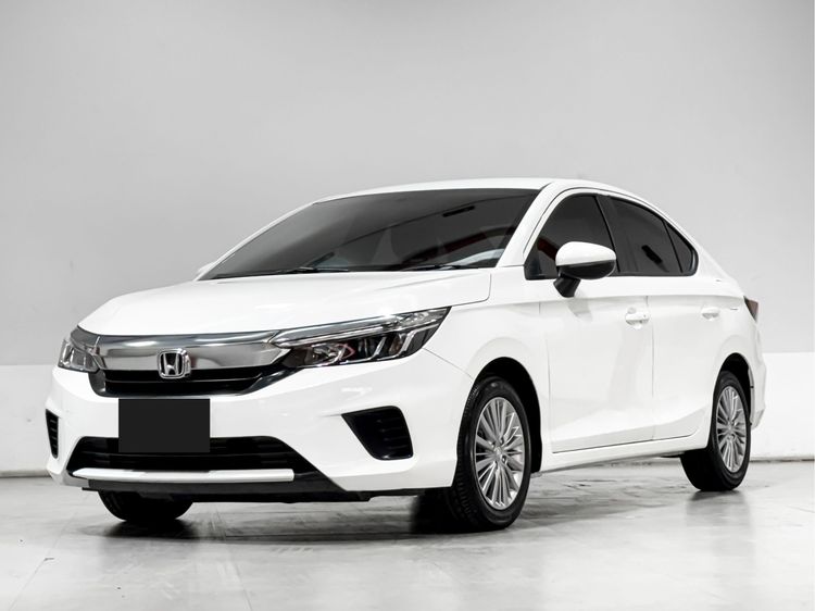 รถ Honda City 1.0 V สี ขาว