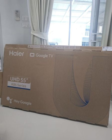 ทีวีแอลอีดี 55 นิ้ว HAIER (4K, LED, GOOGLE TV) H55K85FUX
