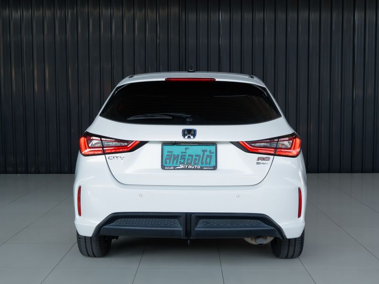 Honda City 2021 1.5 e:HEV RS Sedan ไฮบริด ไม่ติดแก๊ส เกียร์อัตโนมัติ ขาว รูปที่ 3
