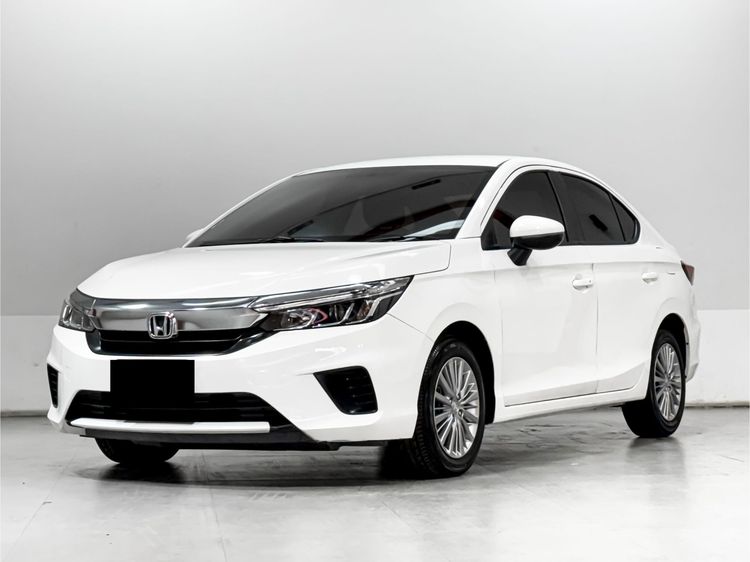 Honda City 2022 1.0 V Sedan เบนซิน เกียร์อัตโนมัติ ขาว