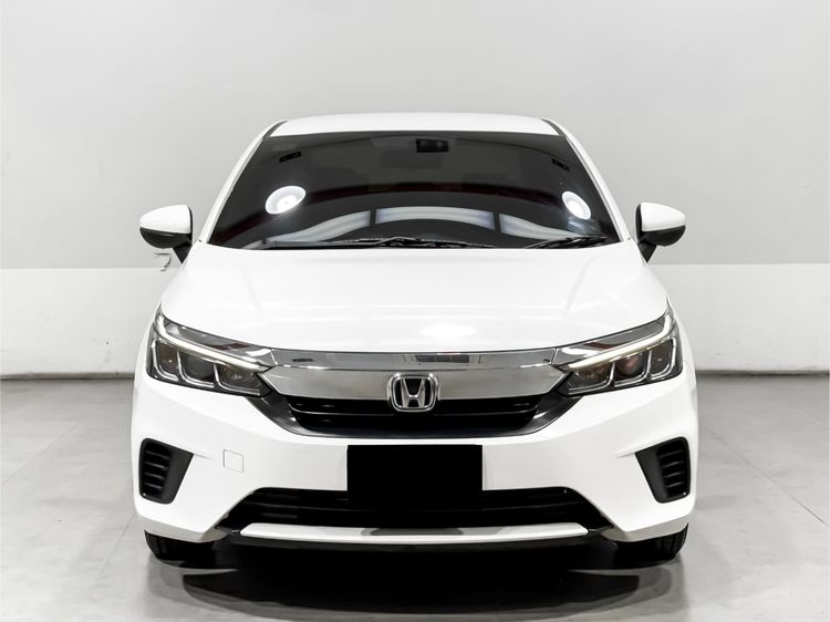 Honda City 2022 1.0 V Sedan เบนซิน เกียร์อัตโนมัติ ขาว รูปที่ 2