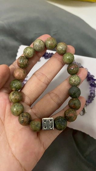 หินมงคลสวยหินแท้ปลุกเสกแล้ว ขาย1แถม1ฟรี ช่วงโปรโมชั่นค่ะ ยืด ใส่ได้ทุกเพศ รูปที่ 2