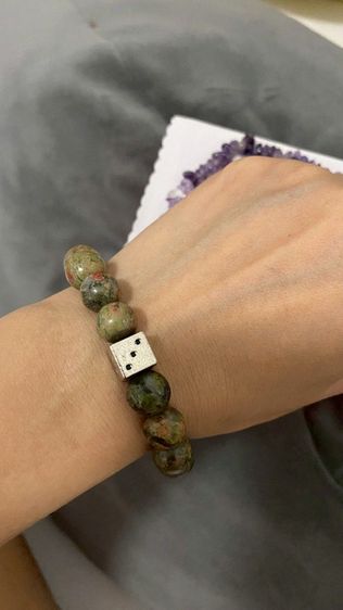 หินมงคลสวยหินแท้ปลุกเสกแล้ว ขาย1แถม1ฟรี ช่วงโปรโมชั่นค่ะ ยืด ใส่ได้ทุกเพศ รูปที่ 5