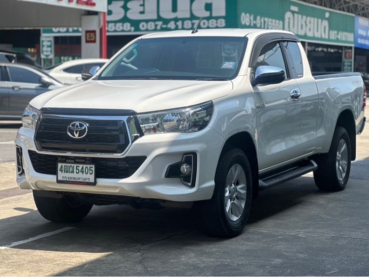 Toyota Hilux Revo 2018 2.4 Prerunner E Pickup ดีเซล ไม่ติดแก๊ส เกียร์อัตโนมัติ ขาว รูปที่ 2