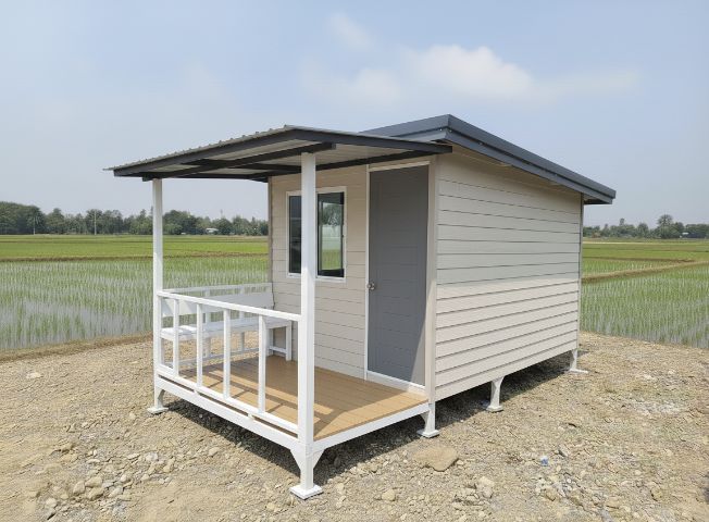 บ้านน็อคดาวน์ 3x6 เมตร
พร้อมห้องน้ำในตัว