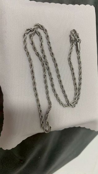 สร้อยเงินแท้  จากราคา 1,900 ขายแค่ 590 สภาพใหม่เลยค่ะ รูปที่ 3