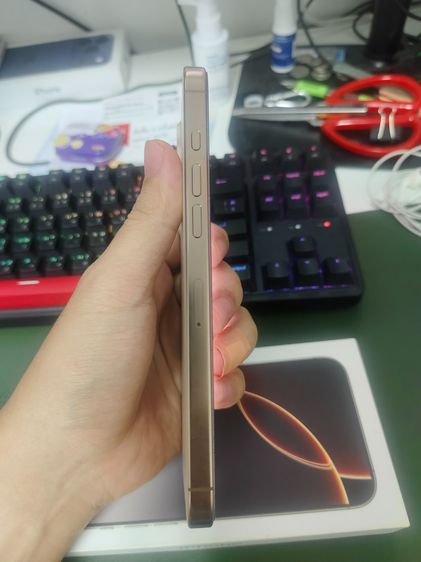 16 promax 256gb สีไทเทเนียมทะเลทราย รูปที่ 5