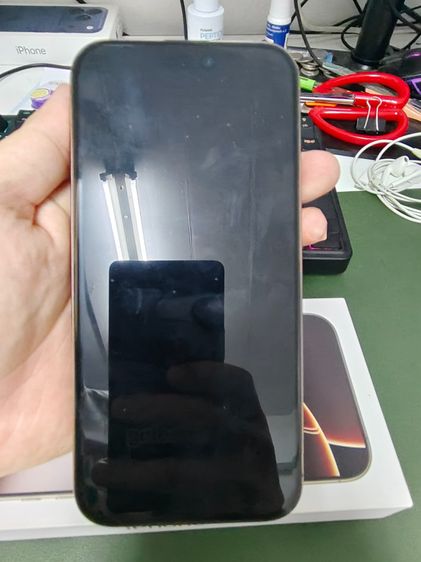 16 promax 256gb สีไทเทเนียมทะเลทราย