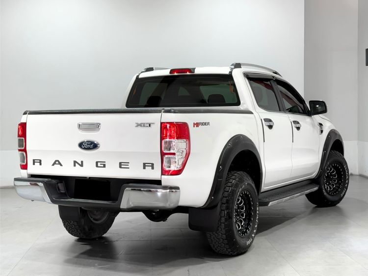 Ford Ranger 2017 2.2 Hi-Rider XLT Pickup ดีเซล เกียร์ธรรมดา ขาว รูปที่ 4