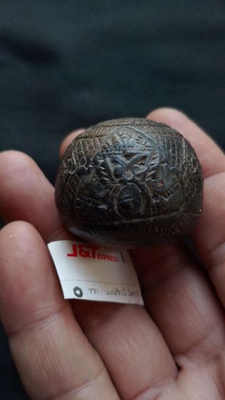 คตมะพร้าวแกะราหูอมจันทร์เก่าเข้มขลังศิลปะงดงามเอาไว้หนุนดวงแก้ปีชงกันภูผีปีศาจ รูปที่ 4