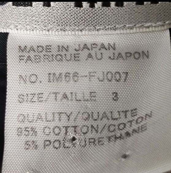 เสื้อเชิ้ตสตรี  Issey miyake เข้าเอว สี navy blue มือสองของแท้ รูปที่ 12