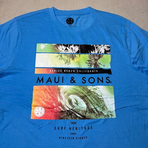 เสื้อยืด Maui and SUNS Size L รูปที่ 3