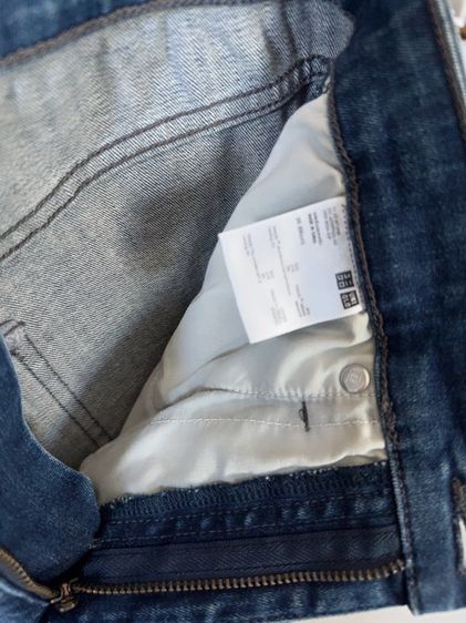 กางเกงยีนส์ uniqlo แท้มือสอง รูปที่ 3