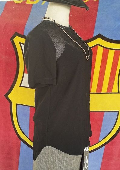 เสื้อเชิ๊ตสตรี tibi made usa แนว Guase style see through  มือสองของแท้ รูปที่ 6
