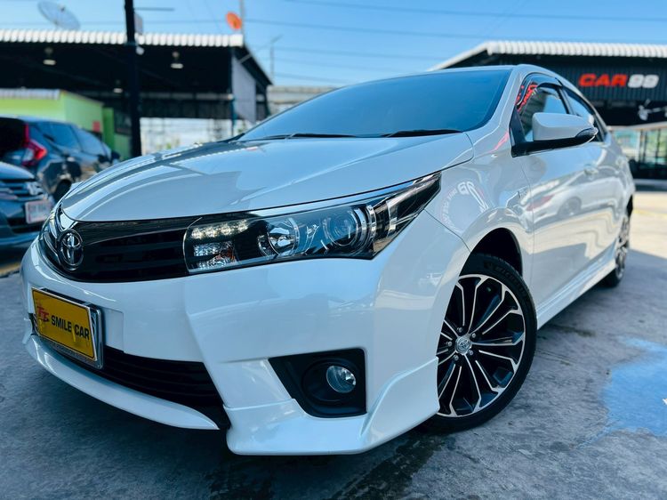 Toyota Altis 2016 1.8 Esport เบนซิน ไม่ติดแก๊ส เกียร์อัตโนมัติ ขาว รูปที่ 2