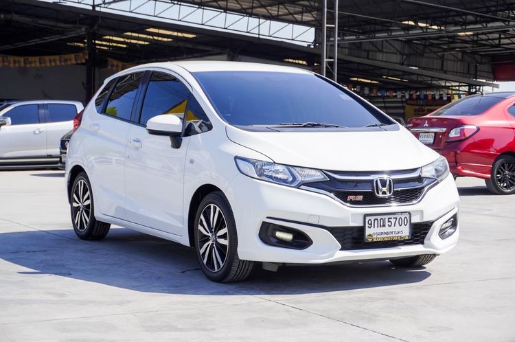 Honda Jazz 2019 1.5 V Sedan เบนซิน ไม่ติดแก๊ส เกียร์อัตโนมัติ ขาว รูปที่ 3