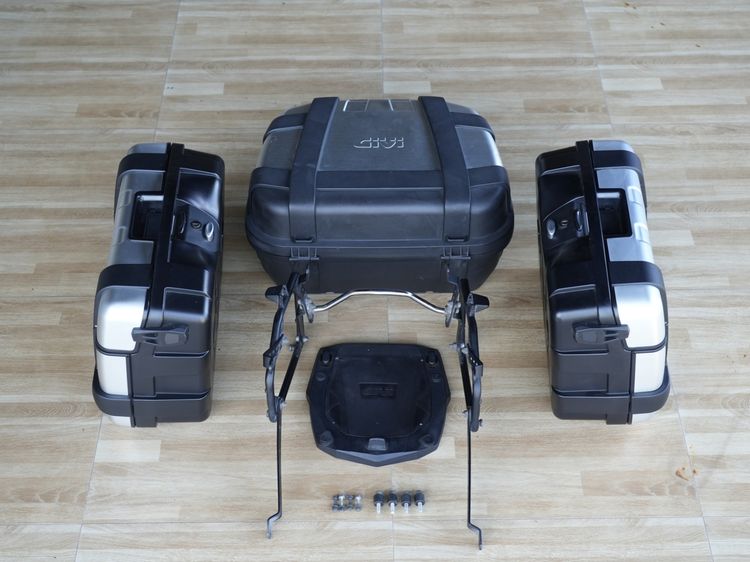 ขายชุดกล่อง GIVI 3 ใบ พร้อมเหล็กตรงรุ่น Benelli TRK502 🔥 รูปที่ 3