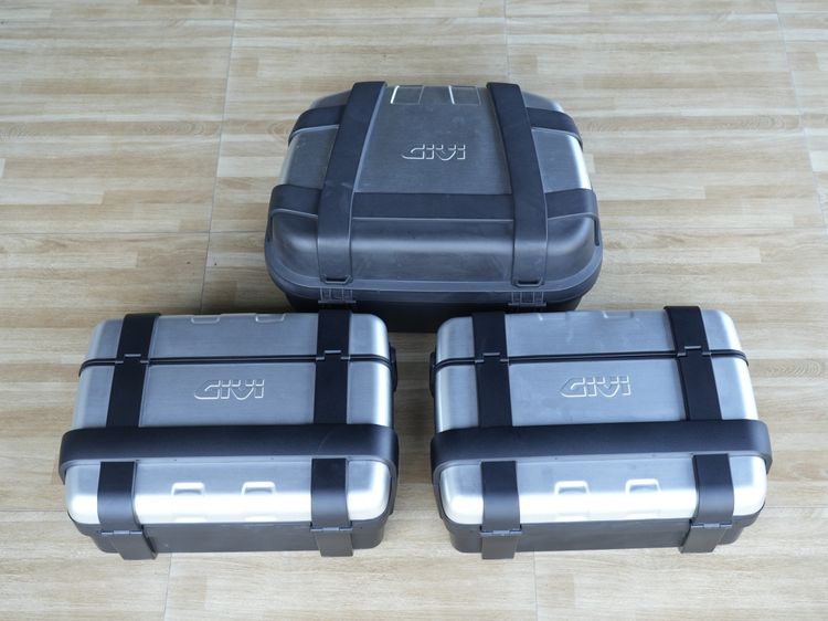 ขายชุดกล่อง GIVI 3 ใบ พร้อมเหล็กตรงรุ่น Benelli TRK502 🔥 รูปที่ 13