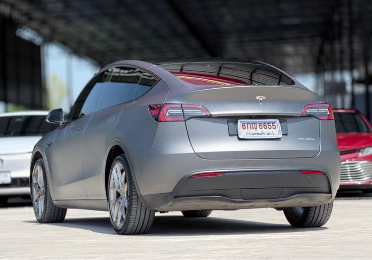 Tesla Model Y 2022 Long Range RWD Utility-car ไฟฟ้า ไม่ติดแก๊ส เกียร์อัตโนมัติ เทา รูปที่ 4