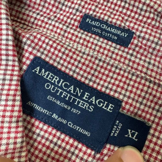เสื้อเชิ้ต​ American Eagle Size XL รูปที่ 4