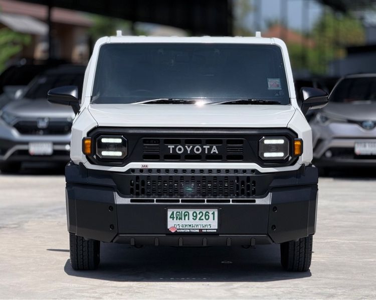 Toyota Hilux Vigo Champ 2024 2.4 SWB Single Cab Attractive Package Pickup ดีเซล ไม่ติดแก๊ส เกียร์อัตโนมัติ ขาว รูปที่ 3